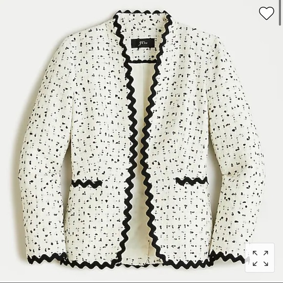 Jcrew tweed blazer